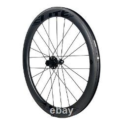 SLR 700C Carbon Fibre Road Bike Wheels Clincher Carbon Wheelset Tubular Tubeless