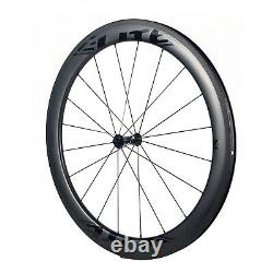 SLR 700C Carbon Fibre Road Bike Wheels Clincher Carbon Wheelset Tubular Tubeless