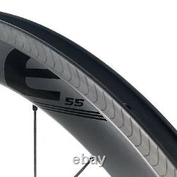 SLR 700C Carbon Fibre Road Bike Wheels Clincher Carbon Wheelset Tubular Tubeless