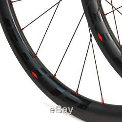 SLR 700c Chinese carbon road bike clincher carbon wheels with resistance hub