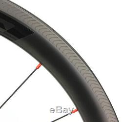 SLR 700c Chinese carbon road bike clincher carbon wheels with resistance hub