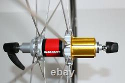 SRAM S40 CARBON CLINCHER WHEELS 700c 9 / 10 SPEED WHEELSET SHIMANO ROAD BIKE TT