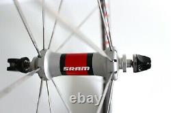 SRAM S40 CARBON CLINCHER WHEELS 700c 9 / 10 SPEED WHEELSET SHIMANO ROAD BIKE TT