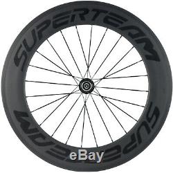 SUPERTEAM 23mm Width 60/88 Carbon Wheels Road Bike Clincher Bicycle R13 Hub 700C