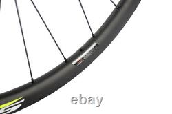 SUPERTEAM Carbon Disc Brake Wheelset 40mm Clincher Carbon Road Bicycle Wheels