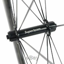 SUPERTEAM Carbon Road Wheels 38mm Bicycle Wheelset Chinese Carbon Wheelsset