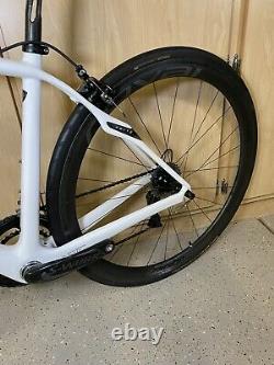SUPER CLEAN! Specialized S-Works Roubaix DuraAce 49cm Road Bike With Carbon Wheels
