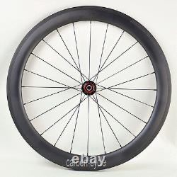 Sapim CX-RAY Carbon Clincher 50mm Wheel 27mm 700C Powerway Road Bike UD Matt Rim