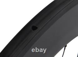 Sapim Carbon Wheel 88mm Tubular Road Bike UD Matt Rim brake 700C Powerway