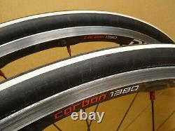 Shimano Dura Ace Carbon 1380 700c Road wheels QR Super Light Wheelset