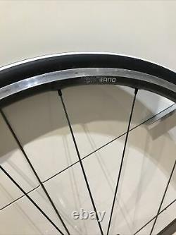 Shimano RS-81 700c carbon/aluminium wheels road race bike #9