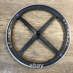 Spinergy Rev X Carbon 700 c Rear Road Bike Wheel Incomplete Campagnolo