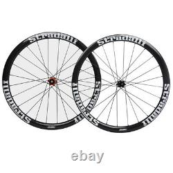 Stradalli 40mm Carbon Clincher Wheel 700C Road Bicycle Front Rear 27mm Rim