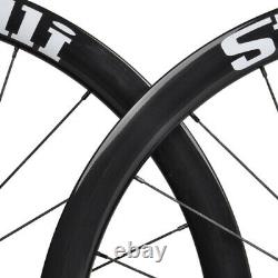 Stradalli 40mm Carbon Clincher Wheel 700C Road Bicycle Front Rear 27mm Rim