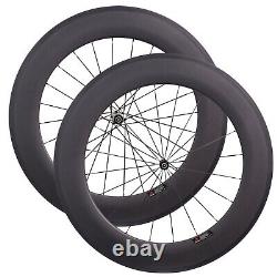 Straight Pull Novatec Hub Road Bike Rim Brake Carbon Wheels 38/50/60/88mm 700C