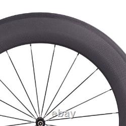 Straight Pull Novatec Hub Road Bike Rim Brake Carbon Wheels 38/50/60/88mm 700C