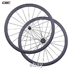 Straight Pull R36 Clincher Bicycle Carbon Wheels 38mm 25mm Road Bike Wheelset