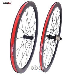 Straight Pull R36 Clincher Bicycle Carbon Wheels 38mm 25mm Road Bike Wheelset