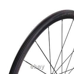 Super Light Road Bike Carbon Wheels Depth 38mm Tubuless Bicycle Wheelsets