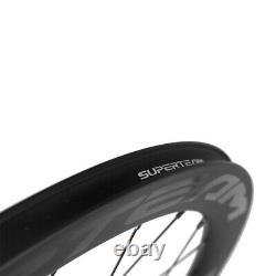 Superteam 60mm Disc Brake Carbon Wheels Road Bike Disc Brake Carbon Wheelset700C