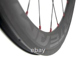 Superteam 700C Clincher Carbon Wheelset 50mm Road Bike Wheels 23mm Bicycle Wheel