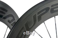 Superteam 88mm Carbon Wheelset Transparent Logo Road Bike R13 Hub Carbon Wheels