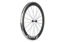 Superteam Alloy Brake Surface Carbon Wheelset 60mm Deep Road Bike Carbon Wheel