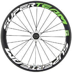 Superteam Carbon Wheels 60mm Rims Clincher Wheels 700C Bicycle Carbon Wheelset