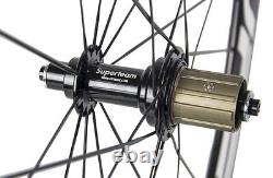 Superteam Carbon Wheels 60mm Rims Clincher Wheels 700C Bicycle Carbon Wheelset