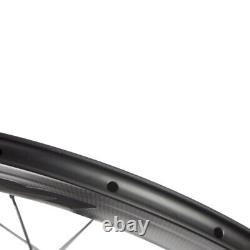 Superteam Carbon Wheelset 700C Road Disc Brake carbon Wheels 60mm CX3 Hub