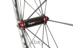 Superteam Carbon Wheelset Front 50mm rear 88 Deep Road Bike R36 Hub 50/88 Wheels