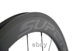 Superteam Carbon Wheelset R7 Hub 50mm Clincher Road Bike Wheels Matte Finsh New