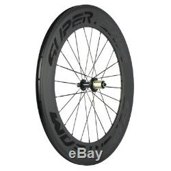 Superteam Clincher Carbon Wheel 88mm Road Bicycle R13 Hub 700C Wheel Rear Only