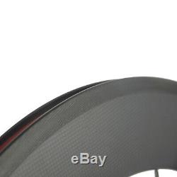 Superteam Clincher Carbon Wheel 88mm Road Bicycle R13 Hub 700C Wheel Rear Only