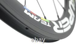 Superteam DT350s Carbon Wheels Clincher Road Bike Wheelset 50mm Carbon Wheels