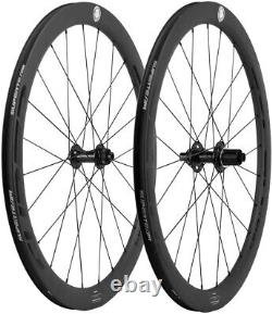 Superteam Disc Brake 700C Clincher 45mm Carbon Wheelset Thru Axle Road Bicycle