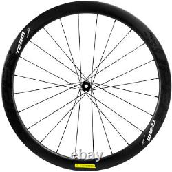 Superteam Disc Brake Carbon Wheel 45mm Road Tubeless Bicycle Wheelset for XDR 12