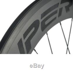 Superteam Front 60mm Rear 88mm Carbon Wheelset Road Bicycle 700C Carbon Wheels