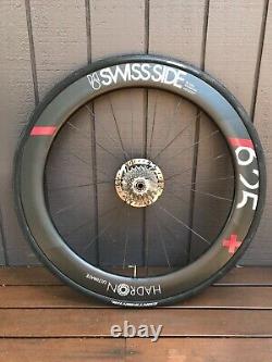 Swiss Side Hadron Ultimate aero disc brake road wheels