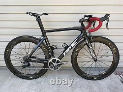 TIME Skylon CARBON rim brake Road Bike. Dura-Ace. Mavic Carbon Wheels. Size L/M