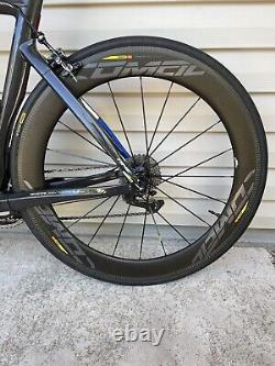 TIME Skylon CARBON rim brake Road Bike. Dura-Ace. Mavic Carbon Wheels. Size L/M