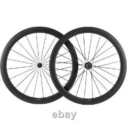 Tubeless Carbon Wheelset 50mm Road Bike 700C Carbon Wheels 3k Matt Bicycle Wheel