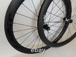 Tubeless Carbon Wheelset 50mm Road Bike 700C Race Carbon Wheels DT hub wheelset