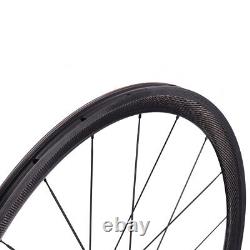 Tubuless Carbon Road Bike Wheelset 38mm 25mm Ultra Light R13 Hub 700C Wheels