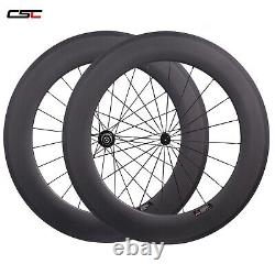 Tubuless Ready SAT Road Bike Carbon Wheels 88mm Ceramic R13 Bicycle Wheelset