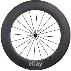 Tubuless Ready SAT Road Bike Carbon Wheels 88mm Ceramic R13 Bicycle Wheelset