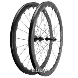 UCI Approved 45mm Tubeless Clincher Carbon Wheelset 700C Road Bike Carbon Wheels