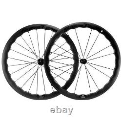 UCI Approved 45mm Tubeless Clincher Carbon Wheelset 700C Road Bike Carbon Wheels