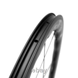 UCI Approved 45mm Tubeless Clincher Carbon Wheelset 700C Road Bike Carbon Wheels