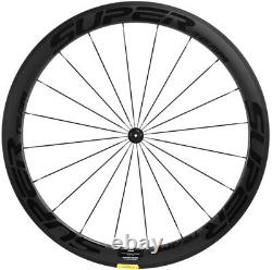 UCI Approved 50mm 25mm U Shape Carbon Wheels Road Bike Cyclocross Wheelset 700C